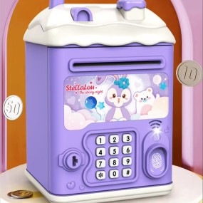 Fingerprint Piggy Bank Manufacturer - OEM Multi Functional Cartoon Cute Children's Automatic Safe Anime Gift