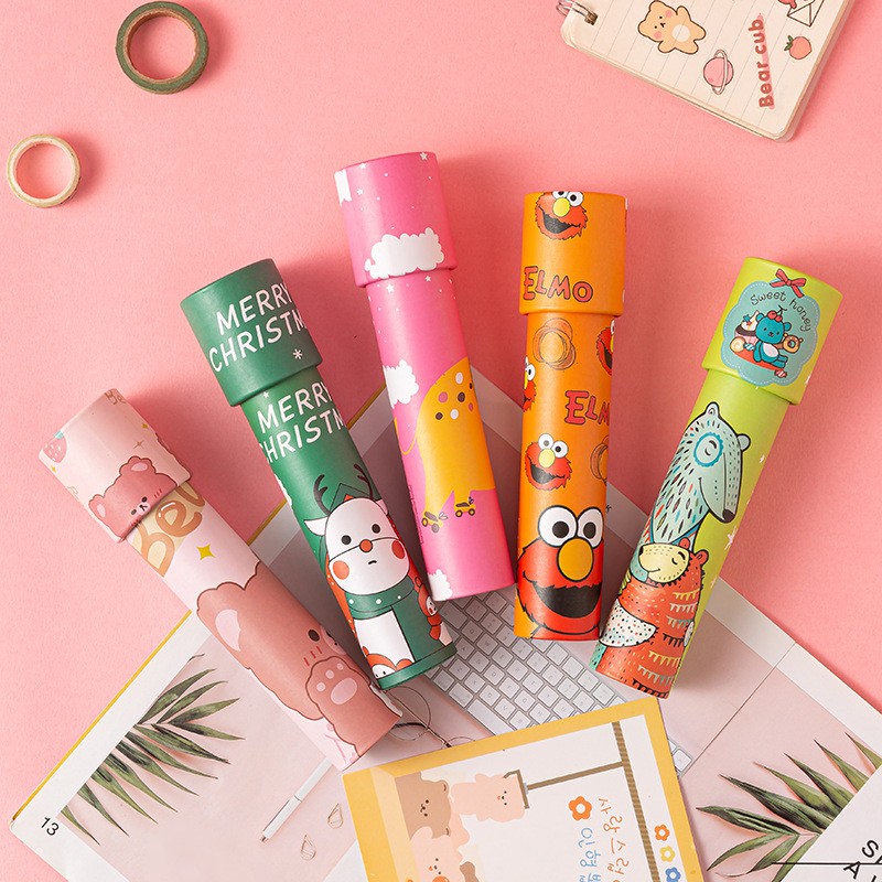 Kaleidoscope Toy Manufacturer - OEM Children's Kindergarten Cartoon Large Rotating Magical Changing View