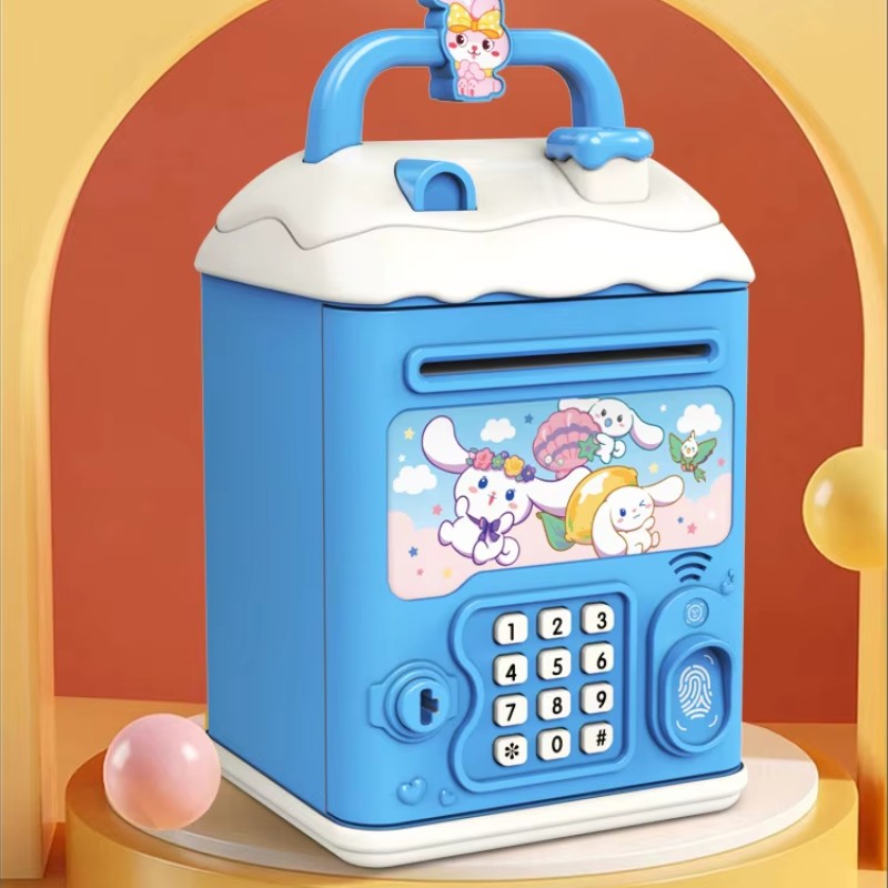 Fingerprint Piggy Bank Manufacturer - OEM Multi Functional Cartoon Cute Children's Automatic Safe Anime Gift