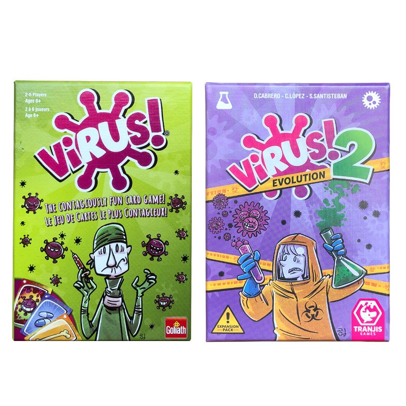 Poker Game Cards Manufacturer - OEM Classic Virus Infection Parent Child Interactive Family Party Play