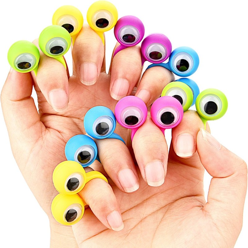 Finger Ring Toy Manufacturer - OEM Multi Color Interesting Boys Girls Gifts Novelty Funny Big Eyes