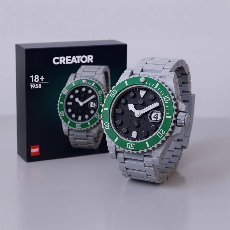 Quartz Block Watch Model Manufacturer - OEM Patek Philippe Royal Series Fashion Puzzle Children's Gift Decoration