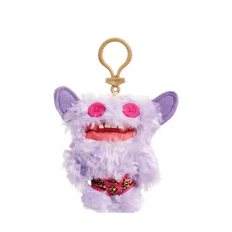 Plush Pendant Bag Manufacturer - OEM Cute High Ground Cartoon Big Tooth Monster Keychain Hanging
