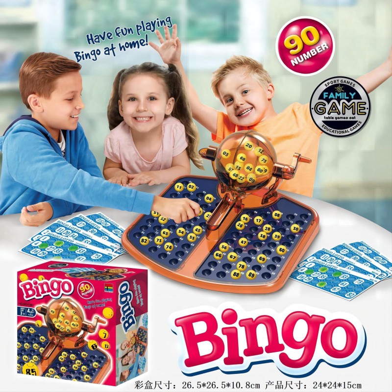 Bingo Game Machine Manufacturer - OEM Lottery Hand Cranked Lucky Children's Gathering Interactive Simulation
