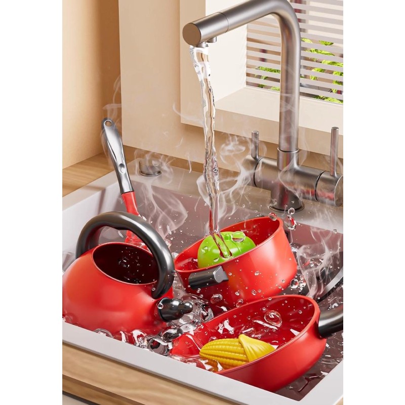 Play Kitchen Toy Manufacturer - OEM Boys Girls Simulated Utensils Cooking Stir Frying Cutting Children's