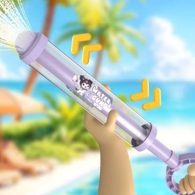 Pull Type Water Gun Manufacturer - OEM Water Splashing Festival Drifting Loop Design Large Capacity