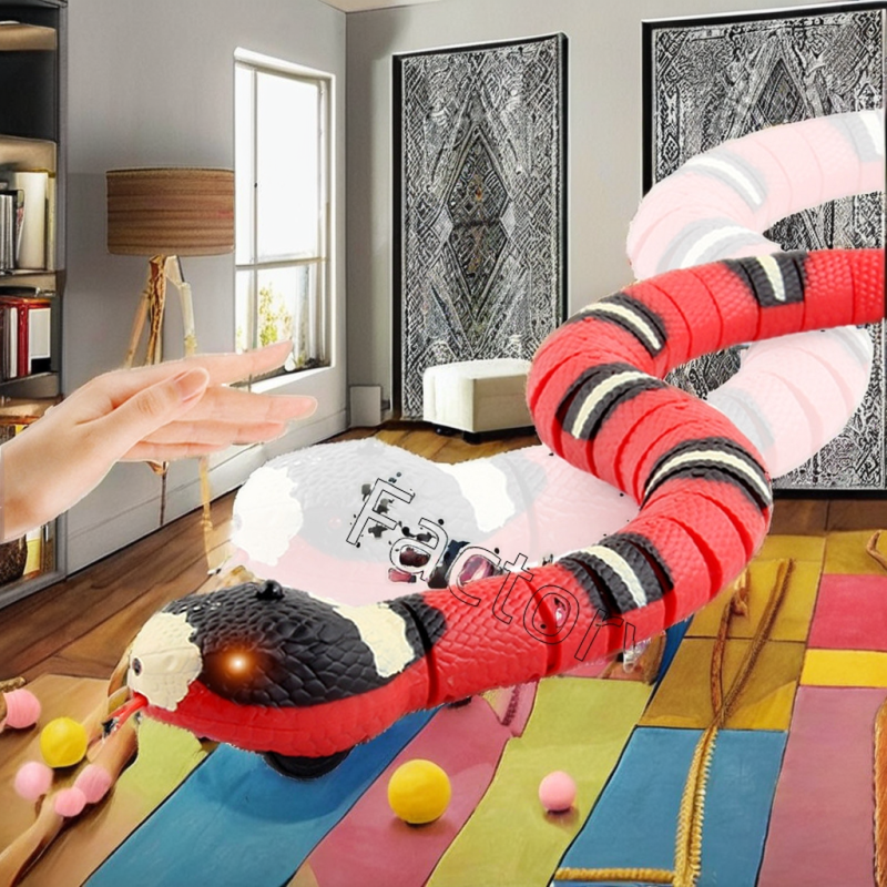 Electric Simulation Snake Toy Manufacturer - OEM Intelligent Sensing Trick Remote Controller Fun