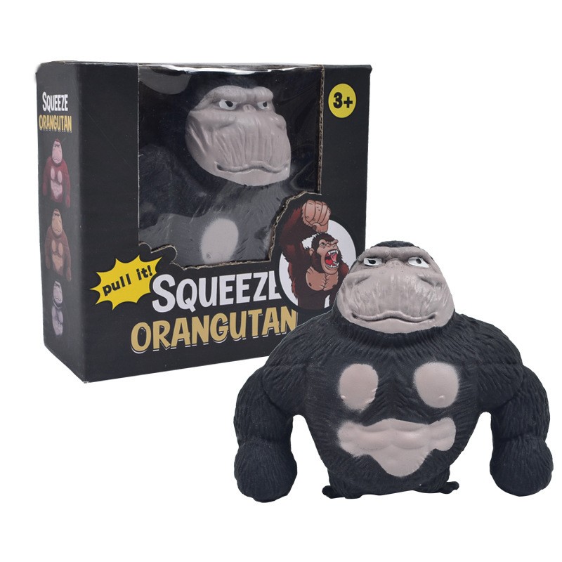 Sandbag Gorilla Toy Manufacturer - OEM New Popular Kneading Stretching Deformation Patting Venting