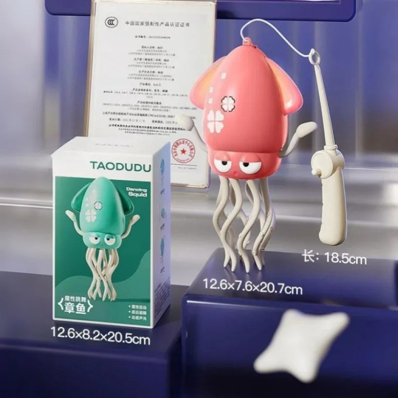 Dancing Octopus Toy Manufacturer - OEM Magical Electric Trick Funny Decompression Luminous