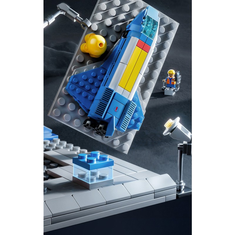 Space Shuttle Building Blocks Manufacturer - OEM Rocket Model Boys' Military Assembly Puzzle Children's Toy