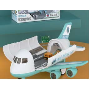 Model Storage Set Manufacturer - OEM Children's Inertia Lighting Music Puzzle Oversized Airplane Toy Car