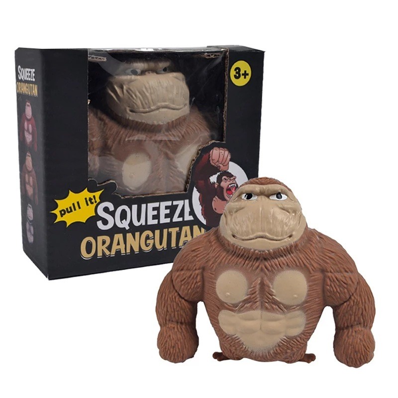 Sandbag Gorilla Toy Manufacturer - OEM New Popular Kneading Stretching Deformation Patting Venting