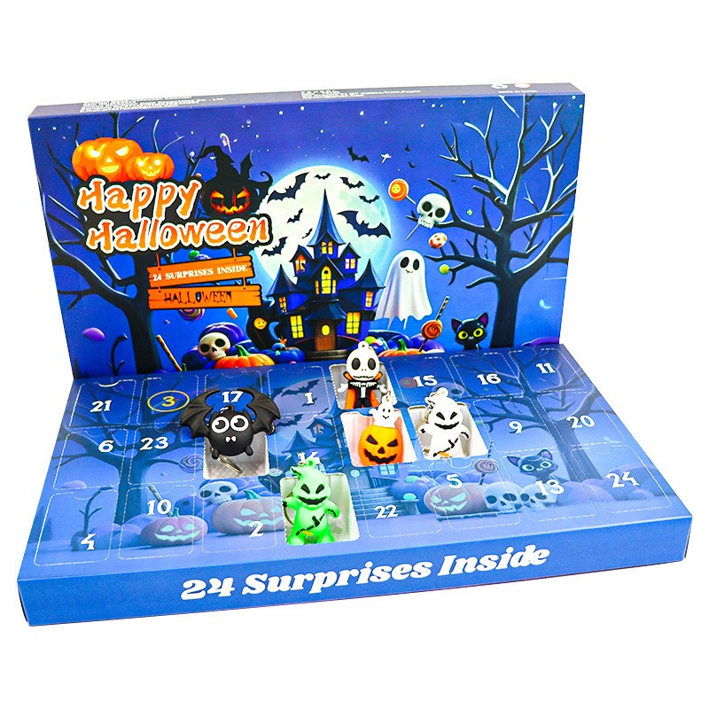 Halloween Keychain Manufacturer - OEM Themed Blind Box Series Pumpkin Skull Various Dolls