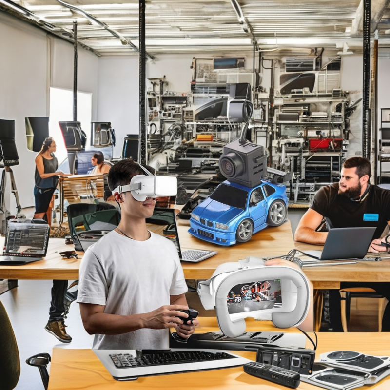 Mini RC Car Manufacturer - OEM FMS FLUSH30 1/64 Scale RTR FPV Driving with Camera