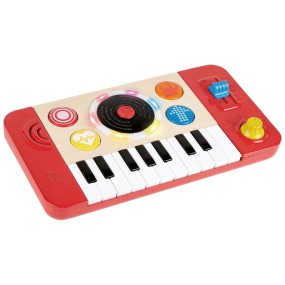 Musical Piano Toy Manufacturer - OEM DJ Mix Spin Studio Organ Battery Operated Wood Design