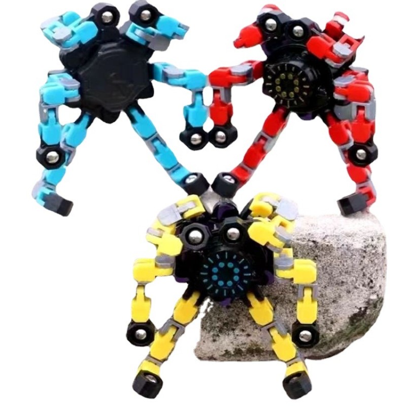 Transformable Gyroscope Manufacturer - OEM Chain Type Fingertip Various Shapes Mechanical Children's Intelligence