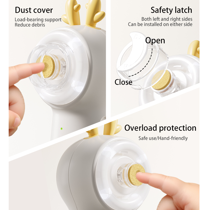 Baby Nail Trimmer Manufacturer - Electric 2 in 1 Safe Clipper