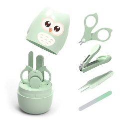 Newborn Gift Set Factory - Owl Shape Baby Nail Kit