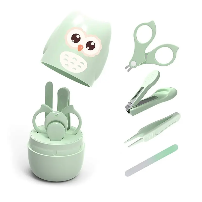 Newborn Gift Set Factory - Owl Shape Baby Nail Kit
