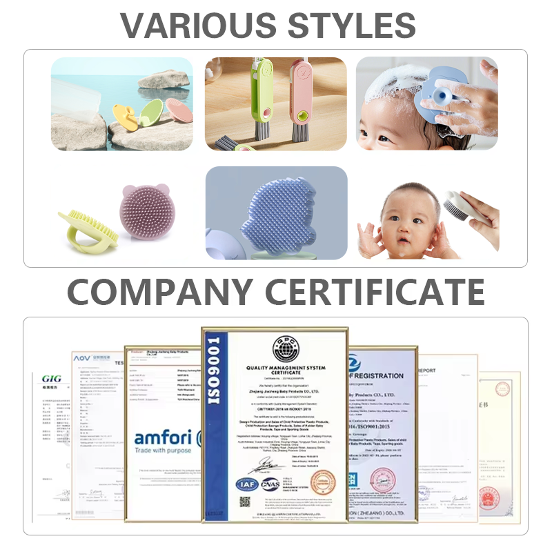 Baby Bath Brush Supplier - Silicone Facial Cleansing Hair