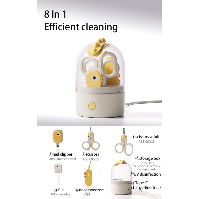 UV Sterilizing Nail Clipper Manufacturer - Newborn Safe Anti-Pinch