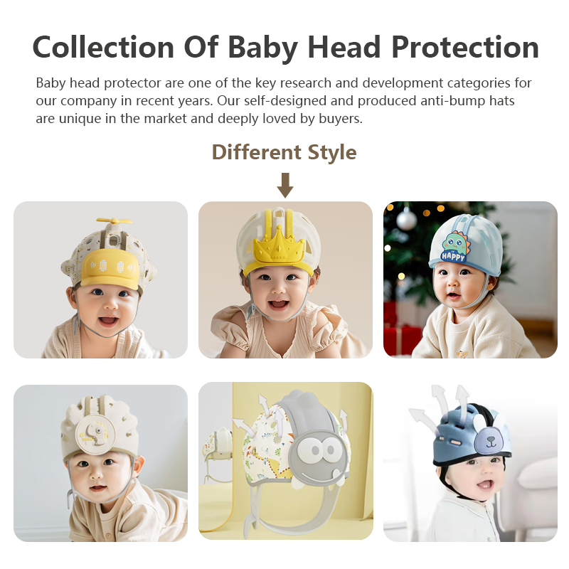 Head Protector Manufacturer - Breathable Baby Safety Helmet
