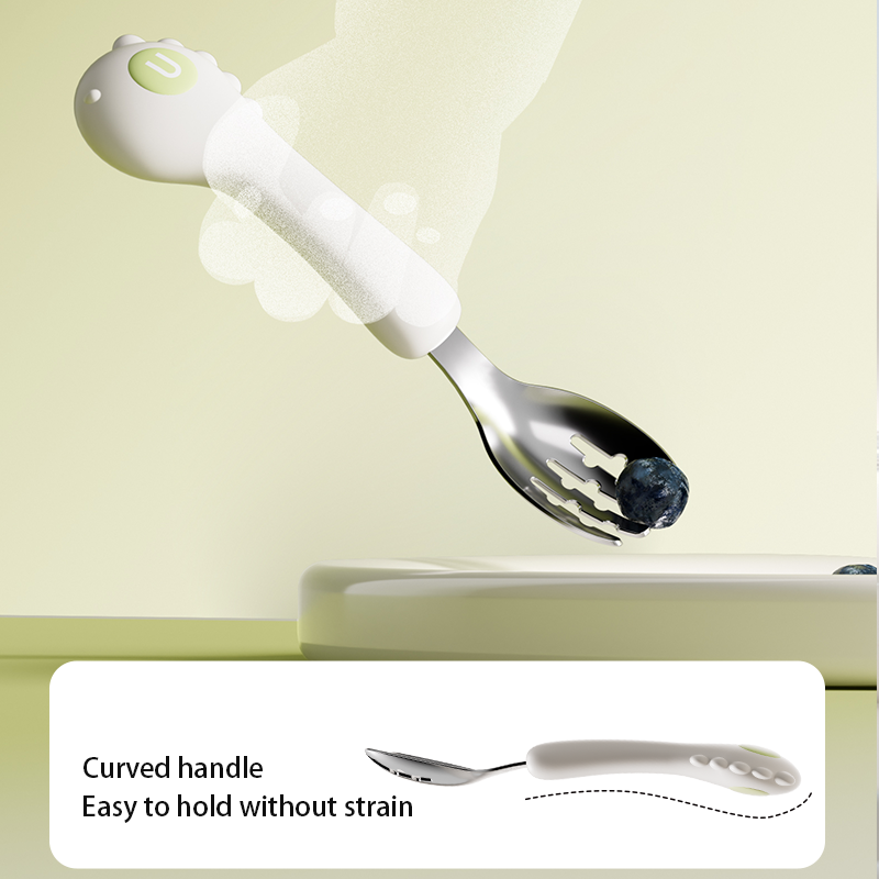 Baby Spoon Set Manufacturer - 316 Stainless Steel Silicone