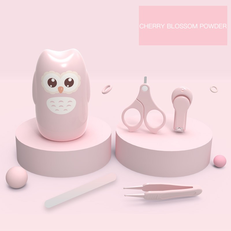 Newborn Gift Set Factory - Owl Shape Baby Nail Kit