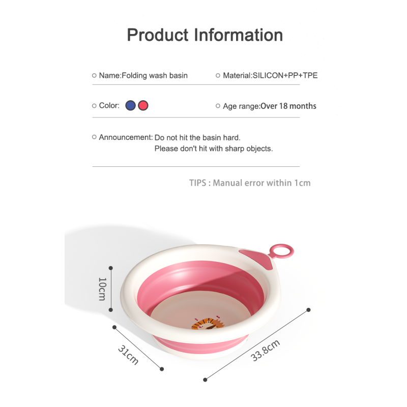 Baby Bathtub Manufacturer - Silicone Plastic Foldable Travel