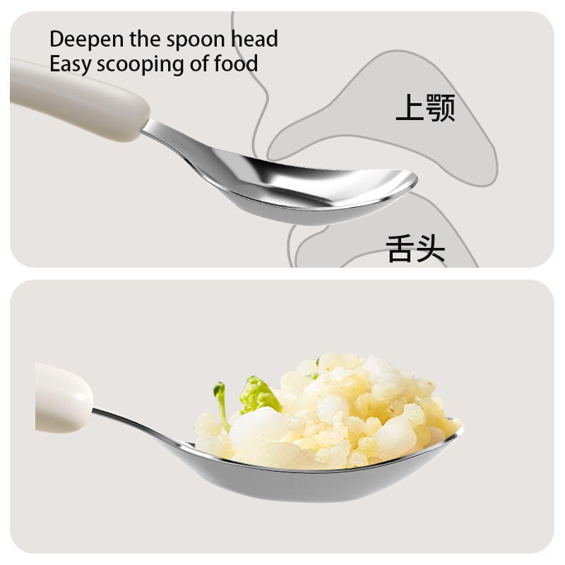 Baby Feeding Set Manufacturer - Dinosaur Shape Twist Spoon