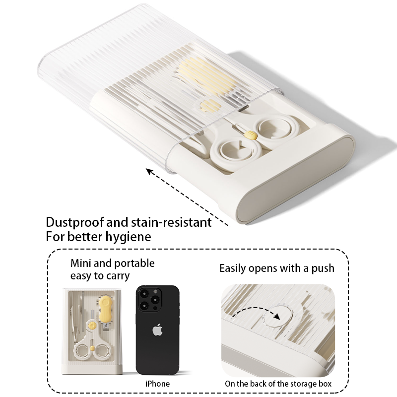 Nail Clippers Set Factory - 4 in 1 Square Shape Care