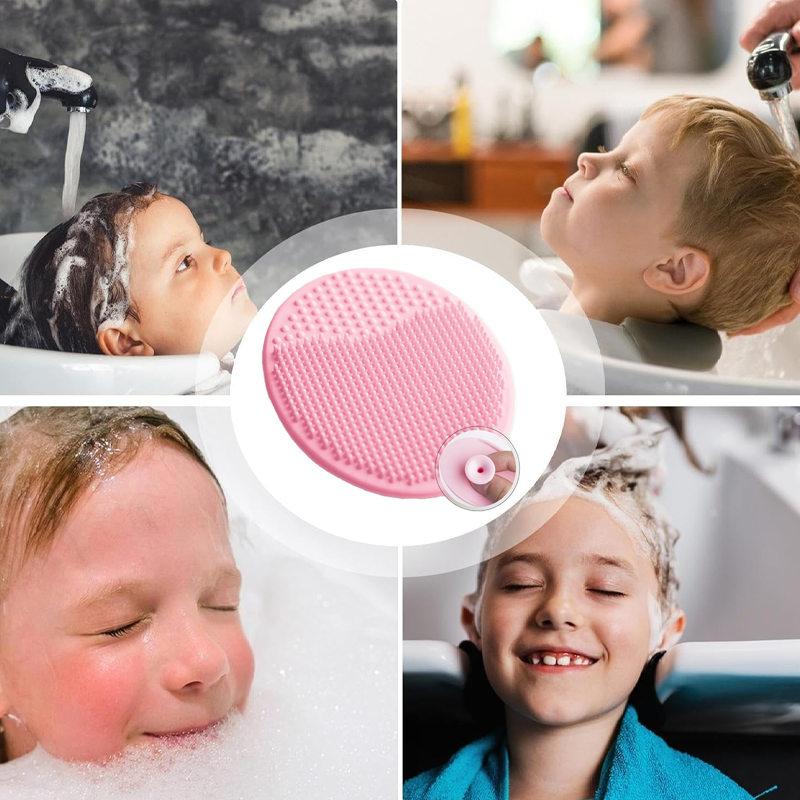 Baby Bath Brush Supplier - New Arrival Soft Safety Scrub