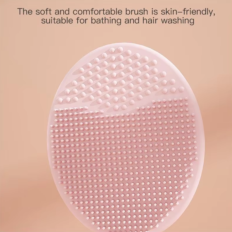 Baby Bath Brush Supplier - New Arrival Soft Safety Scrub