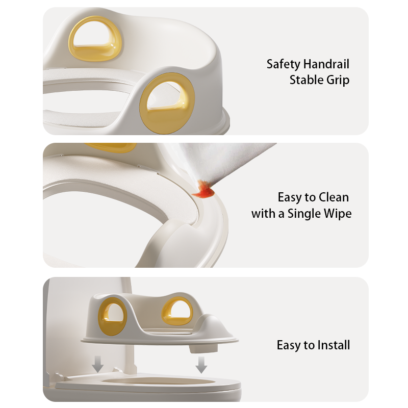 Potty Seat Manufacturer - Easy Wash Toilet Training Handle