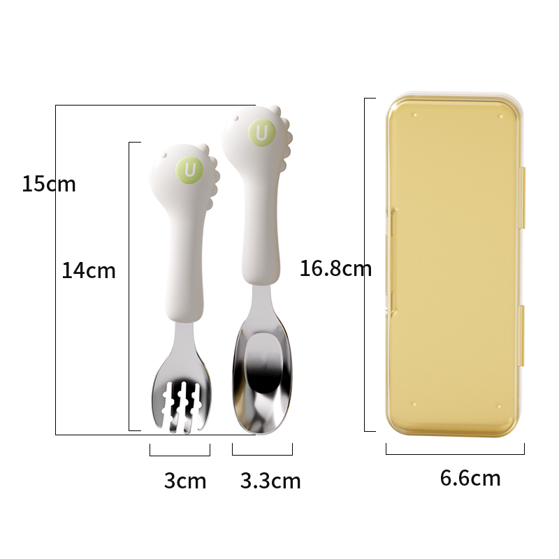 Baby Spoon Set Manufacturer - 316 Stainless Steel Silicone
