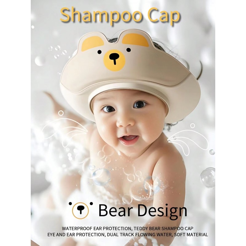 Children Shower Cap Supplier - Cute Cartoon Adjustable Gift