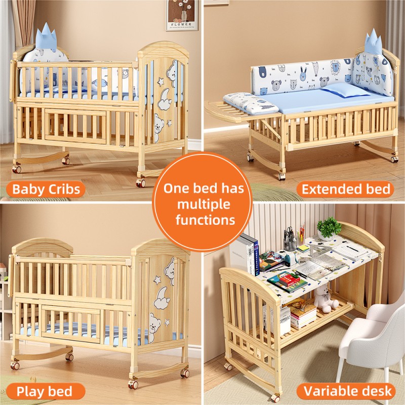 Baby Cot Manufacturer - High Quality Rocking Adjustable