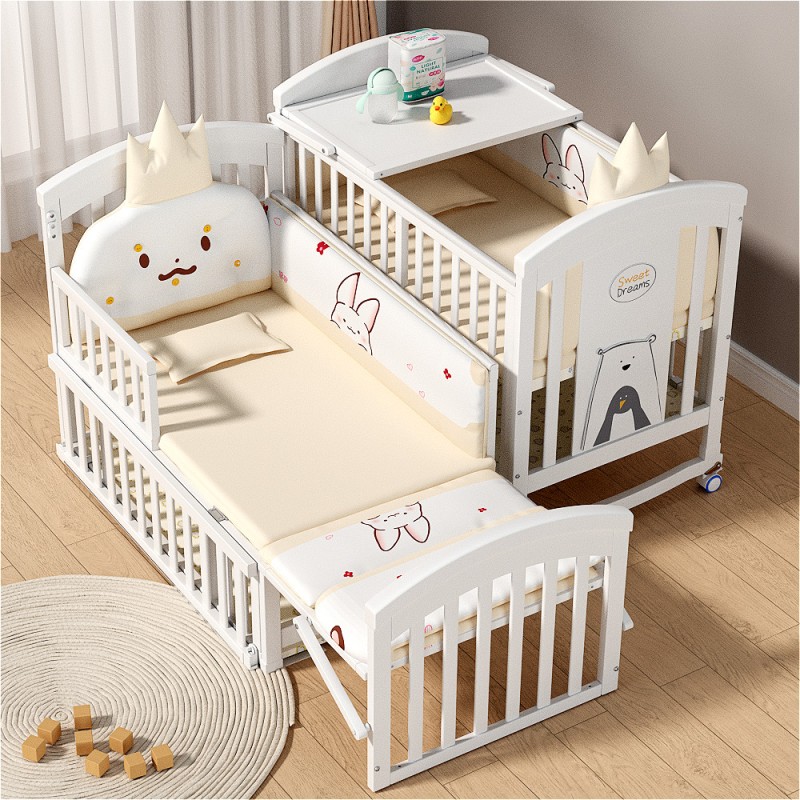 Baby Crib Manufacturer - European Style Upholstered