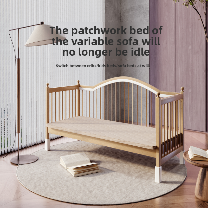 Baby Cot Manufacturer - 6 in 1 Multifunctional with Mattress