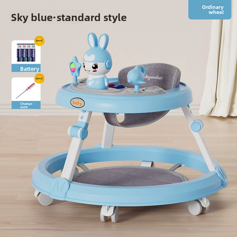 Infant Walker Supplier - Portable Anti Rollover with Music