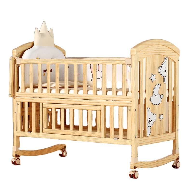 Baby Cot Manufacturer - High Quality Rocking Adjustable