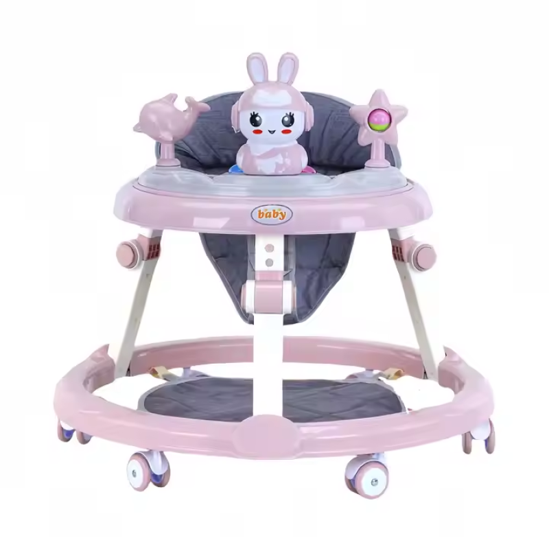 Infant Walker Supplier - Portable Anti Rollover with Music