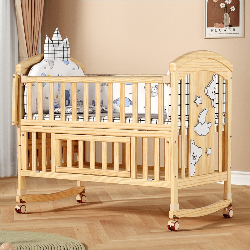 Baby Cot Factory - High Quality Rocking Adjustable