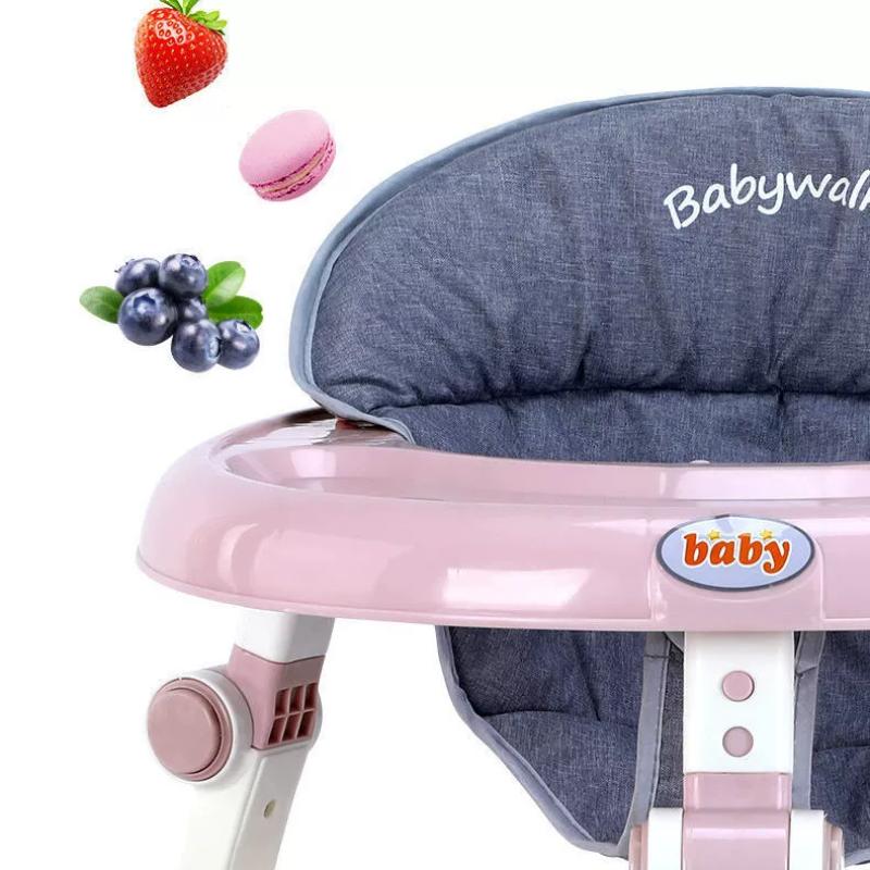 Infant Walker Supplier - Portable Anti Rollover with Music