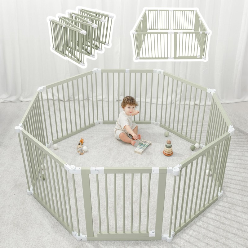 Baby Fence Supplier - Modern 3 in 1 Multifunctional