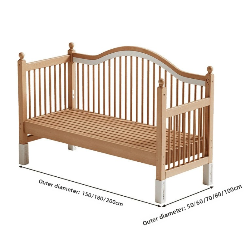 Children's Bed Manufacturer - European Style White Wooden