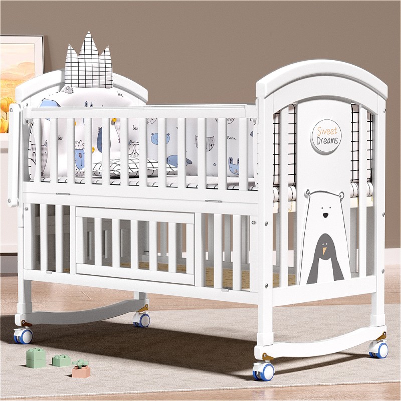 Baby Crib Manufacturer - Solid Wood Rocking Lightweight