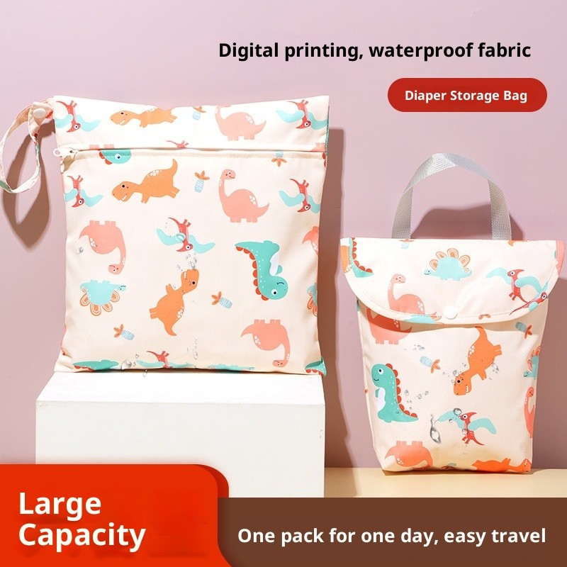 Diaper Storage Bag Manufacturer - Polyester Animal Prints