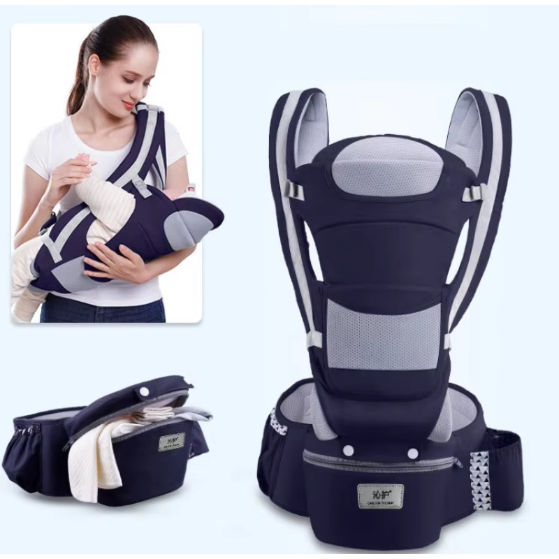 Baby Carrier Manufacturer - Cotton with Hip Seat for Newborn