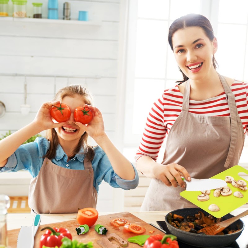 Kids Cooking Cutter Set Factory - Safe Reusable Toddler Kitchen Tools